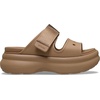Crocs Women’s Soho Two-Strap Sandals | 2.4 Inch Platform | LiteRide Sink-In Footbed | Adjustable Upper Strap(Sepia)