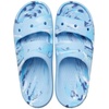 Crocs unisex-adult Classic Marbled Sandals(Blue Calcite/Multi)