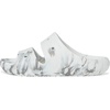 Crocs unisex-adult Classic Marbled Sandals(Moonlight/Multi)