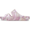 Crocs unisex-adult Classic Marbled Sandals(Quartz/Multi)