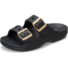 Black/Metallic Buckle