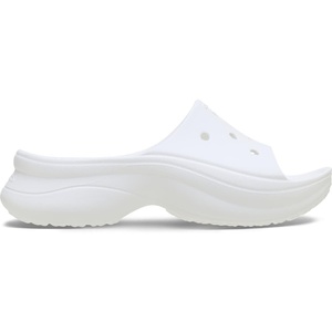 Crocs Women’s Bae Slide Platform Sandals(White)