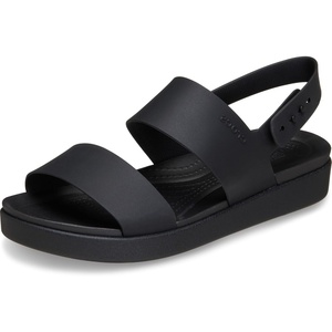 Crocs Women’s Brooklyn Backstrap Low Sandals(Black)