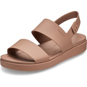 Crocs Women’s Brooklyn Backstrap Low Sandals(Milk Chocolate)