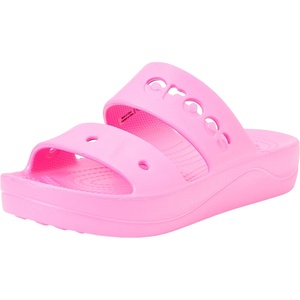 Crocs Women’s Via Platform Sandal(Electric Pink)