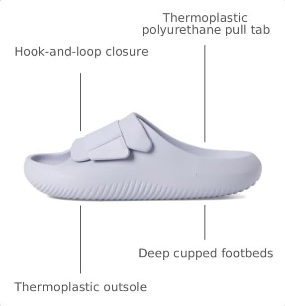 image:imageCrocs Unisex Adult Mellow Luxe Recovery Slide SandalsPurple Moon