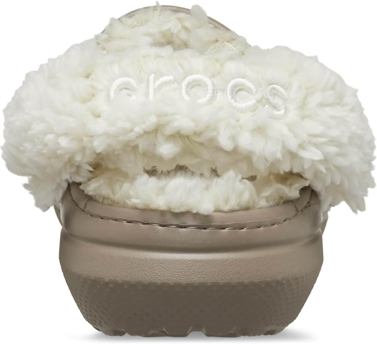 image:imageCrocs UnisexAdult Classic Fleece Lined Clogs Fuzzy Slippers for Women and MenMushroom