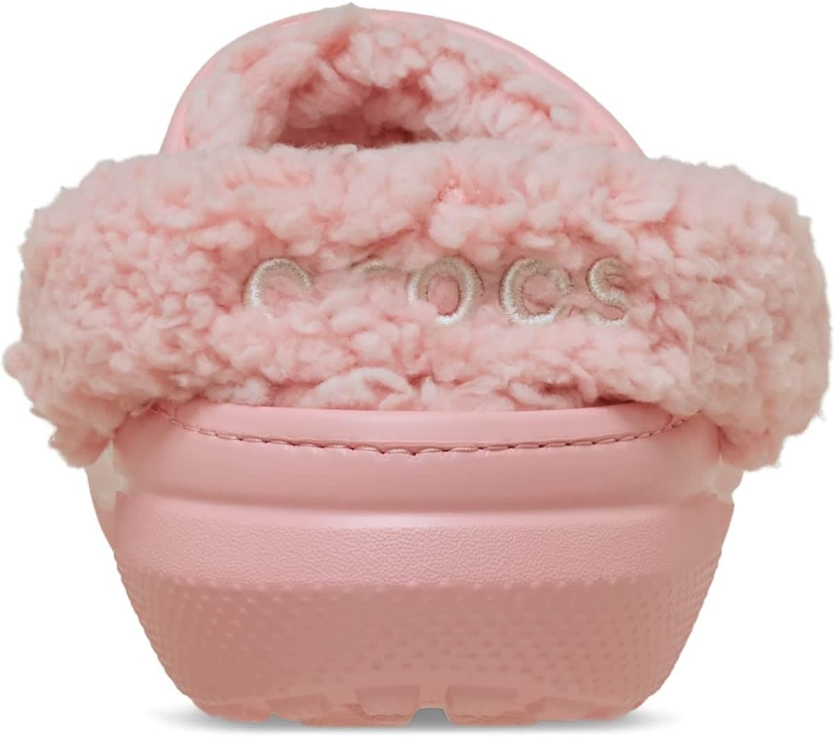 image:imageCrocs UnisexAdult Classic Fleece Lined Clogs Fuzzy Slippers for Women and MenPowder Pink