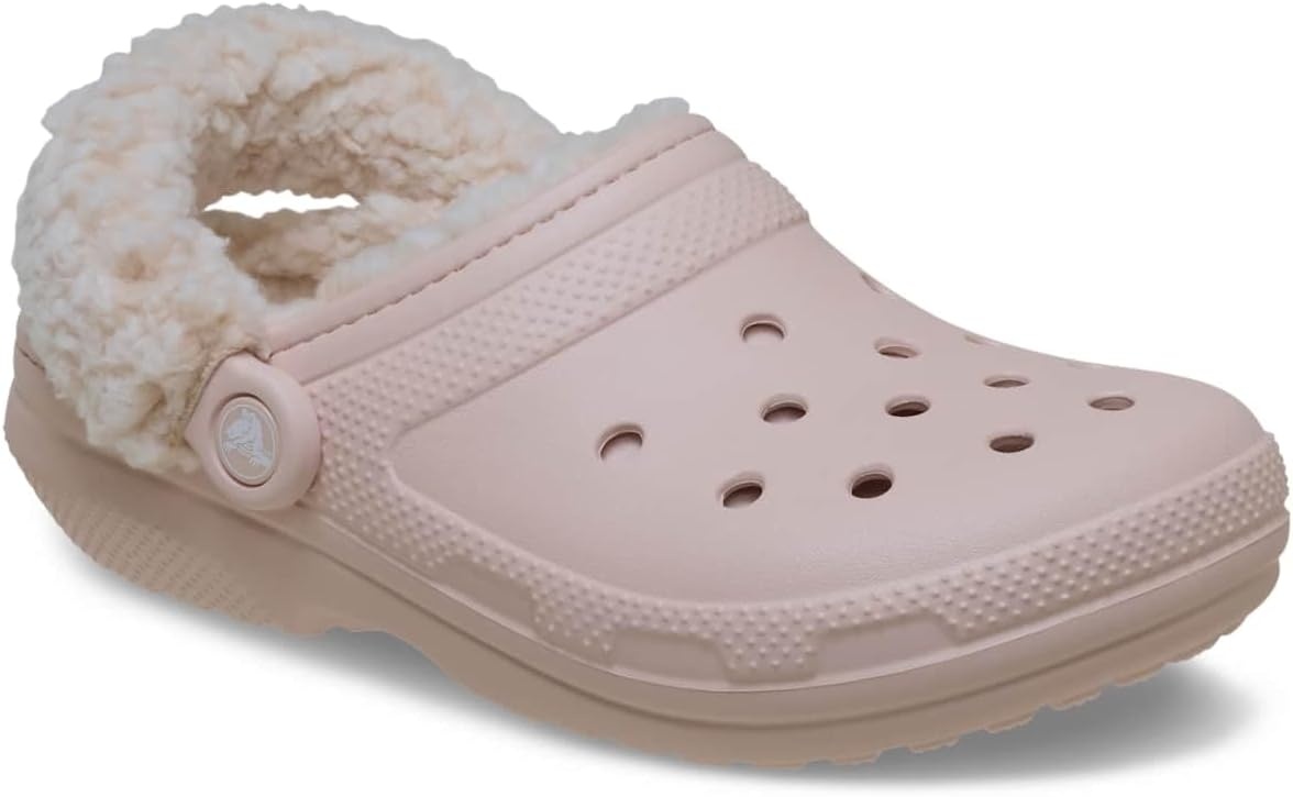 image:imageCrocs UnisexAdult Classic Fleece Lined Clogs Fuzzy Slippers for Women and MenQuartz