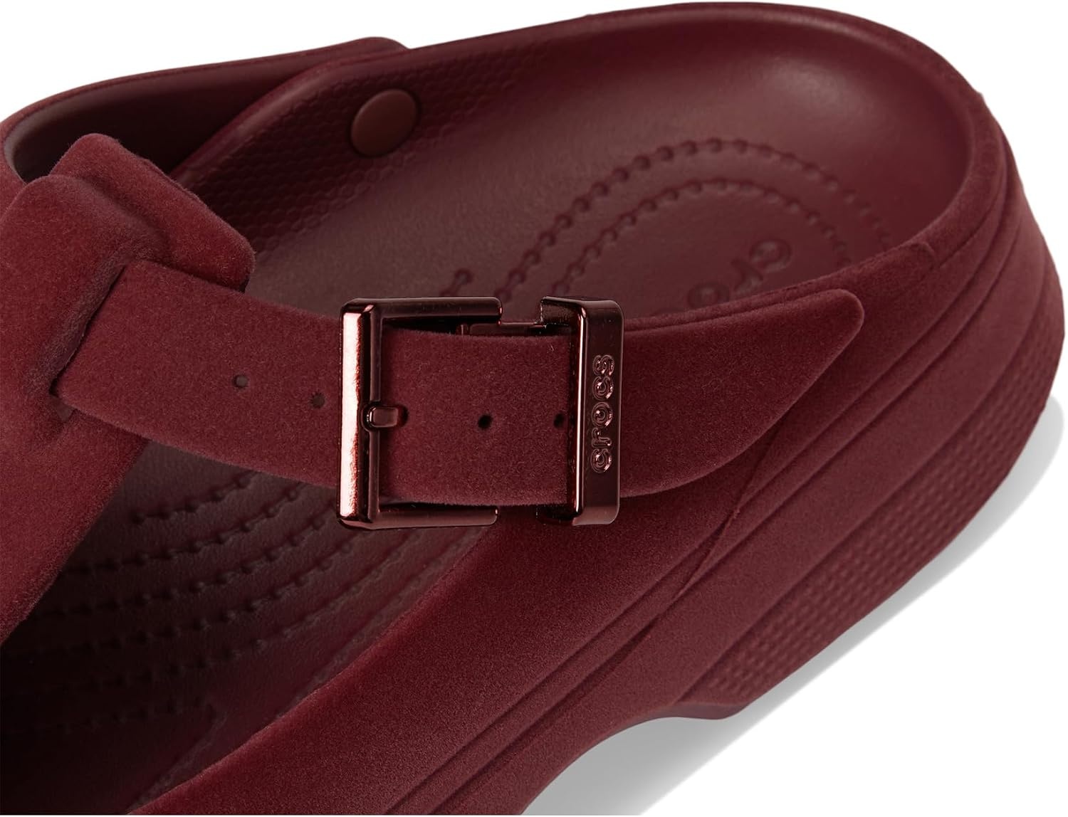 image:imageCrocs Womens Classic Mary Jane ClogsBeetroot Velvet
