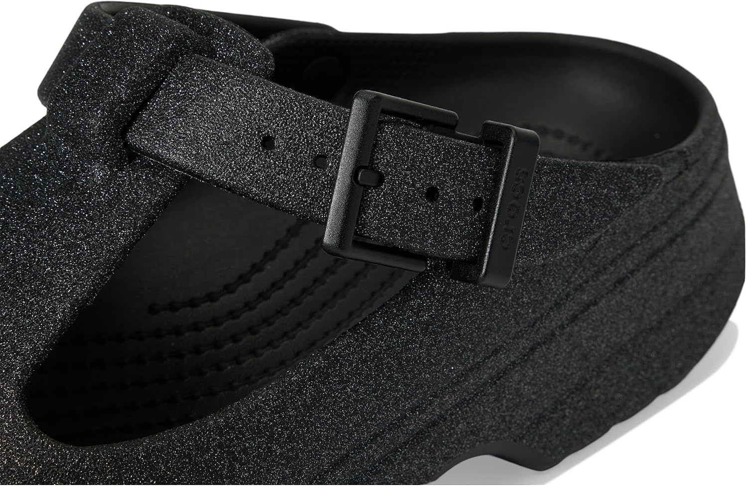 image:imageCrocs Womens Classic Mary Jane ClogsBlack Glitter