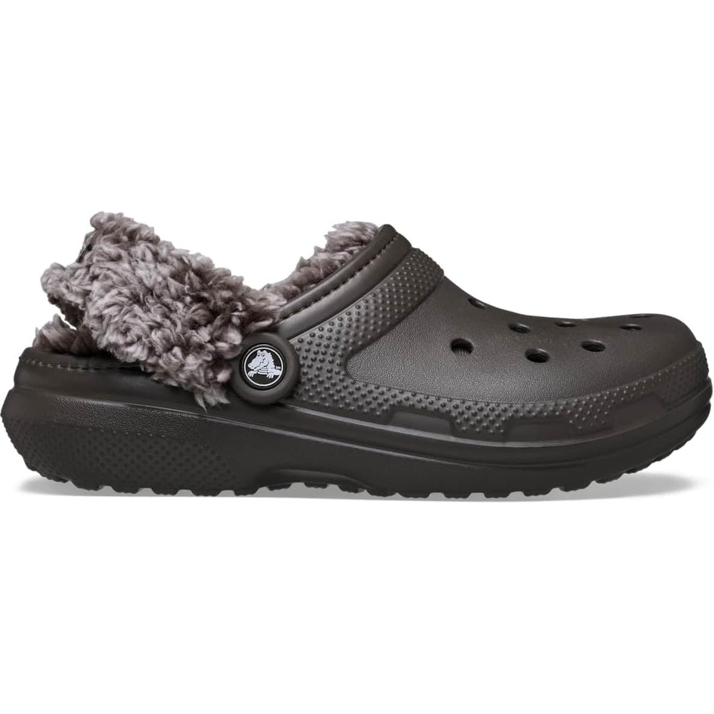 image:imageCrocs UnisexAdult Classic Fleece Lined Clogs Fuzzy Slippers for Women and MenDark Cocoa