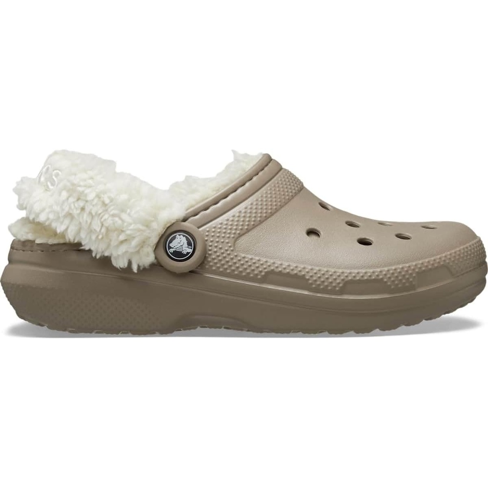 image:imageCrocs UnisexAdult Classic Fleece Lined Clogs Fuzzy Slippers for Women and MenMushroom