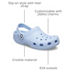 Crocs Kid’s Classic Clog (Little Kid/Big Kid/Toddler) | Casual Shoes(Blue Calcite)