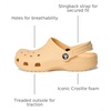 Crocs Kid’s Classic Clog (Little Kid/Big Kid/Toddler) | Casual Shoes(Golden Hour)