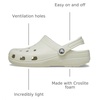 Crocs Kid’s Classic Clog (Little Kid/Big Kid/Toddler) | Casual Shoes(Linen)
