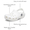 Crocs Kid’s Classic Clog (Little Kid/Big Kid/Toddler) | Casual Shoes(White/White)