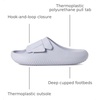 Crocs Unisex Adult Mellow Luxe Recovery Slide Sandals(Purple Moon)