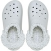 Crocs Unisex-Adult Classic Fleece Lined Clogs, Fuzzy Slippers for Women and Men(Atmosphere)