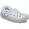Crocs Unisex-Adult Classic Fleece Lined Clogs, Fuzzy Slippers for Women and Men(Atmosphere)