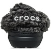 Crocs Unisex-Adult Classic Fleece Lined Clogs, Fuzzy Slippers for Women and Men(Black)