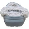 Crocs Unisex-Adult Classic Fleece Lined Clogs, Fuzzy Slippers for Women and Men(Concrete)