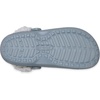 Crocs Unisex-Adult Classic Fleece Lined Clogs, Fuzzy Slippers for Women and Men(Concrete)
