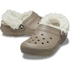 Crocs Unisex-Adult Classic Fleece Lined Clogs, Fuzzy Slippers for Women and Men(Mushroom)