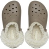 Crocs Unisex-Adult Classic Fleece Lined Clogs, Fuzzy Slippers for Women and Men(Mushroom)