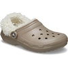 Crocs Unisex-Adult Classic Fleece Lined Clogs, Fuzzy Slippers for Women and Men(Mushroom)