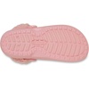 Crocs Unisex-Adult Classic Fleece Lined Clogs, Fuzzy Slippers for Women and Men(Powder Pink)