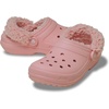 Crocs Unisex-Adult Classic Fleece Lined Clogs, Fuzzy Slippers for Women and Men(Powder Pink)