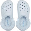 Crocs Unisex-Adult Classic Fleece Lined Clogs, Fuzzy Slippers for Women and Men(Sky Ice)