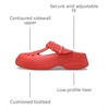 Crocs Women’s Classic Mary Jane Clogs(Cherry Red)