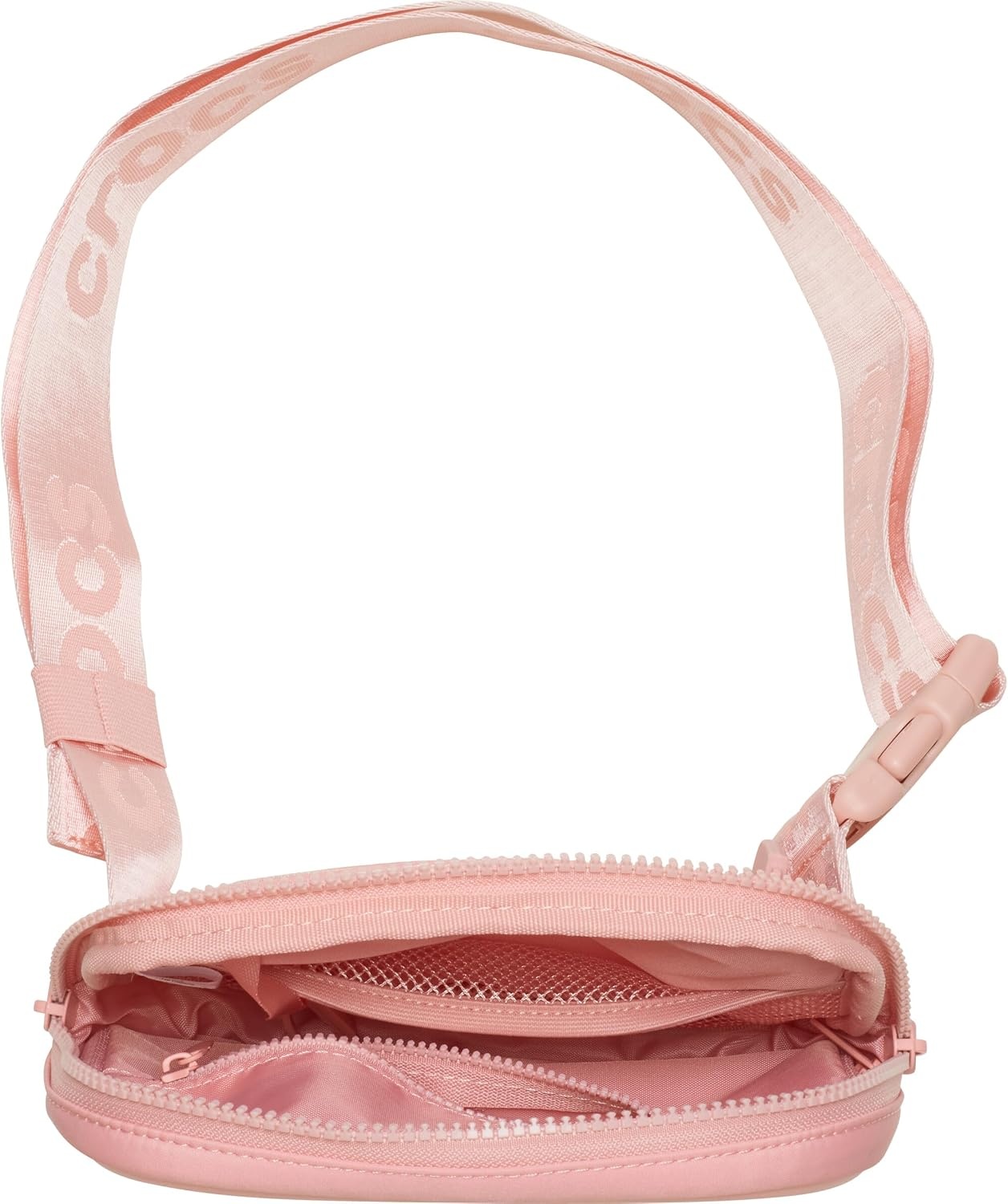 image:imageCrocs Classic Belt Waist Bag Customizable Fanny Pack Personalize with Jibbitz Charms Black One SizePowder Pink