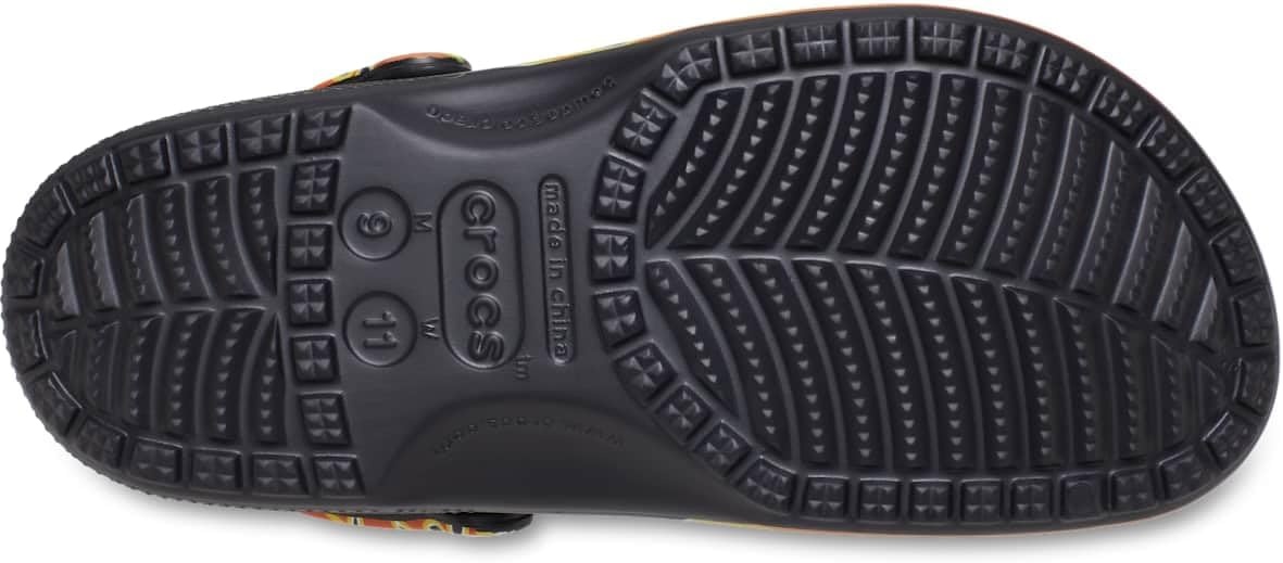 image:imageCrocs UnisexAdult Classic Clog Seasonal Graphic Casual ShoesBlackMulti