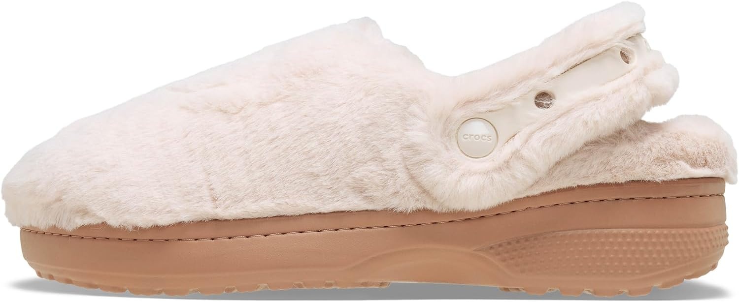 image:imageCrocs UnisexAdult Classic Unfurgettable Lined Clogs Fuzzy SlippersQuartz