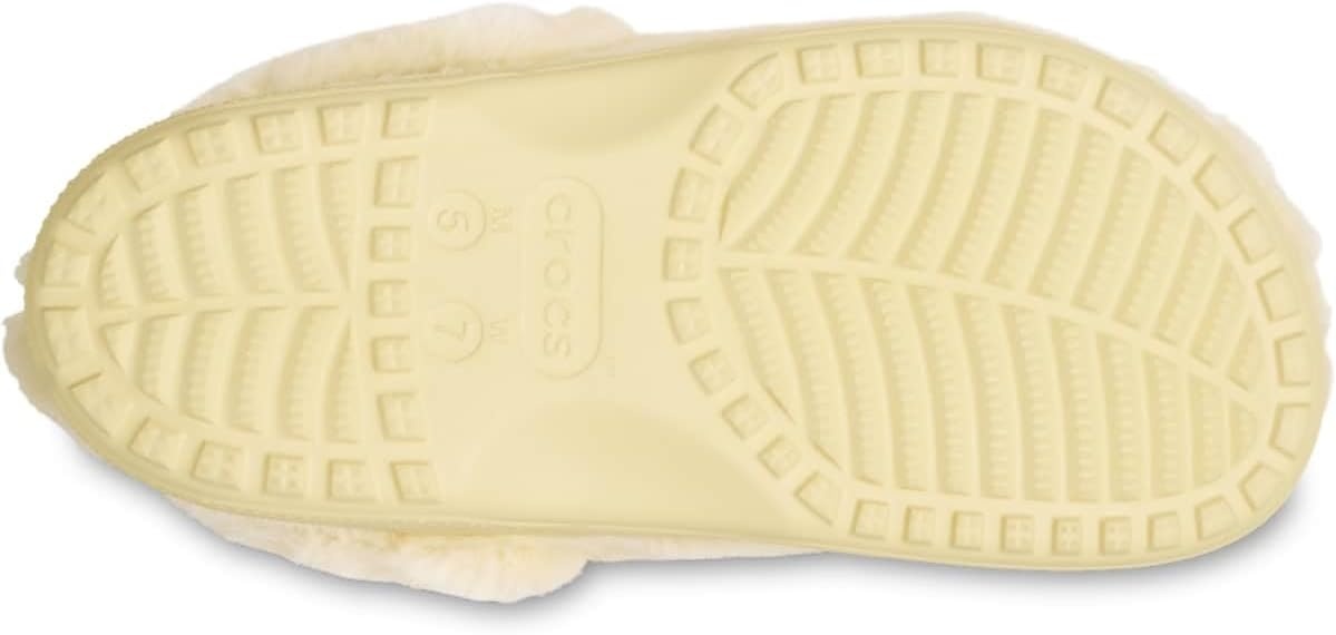 image:imageCrocs UnisexAdult Classic Unfurgettable Lined Clogs Fuzzy SlippersVanilla