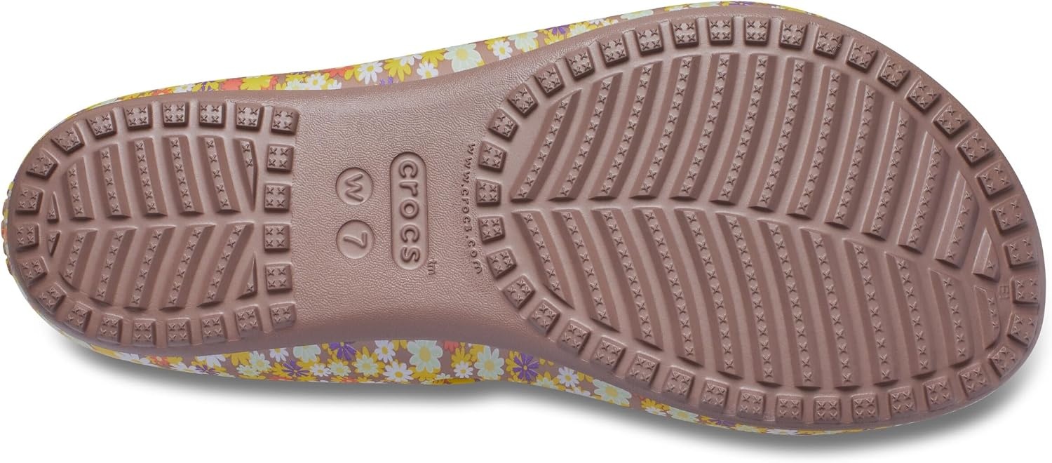 image:imageCrocs Womens Kadee II Sandals Casual SandalsRetro FloralTruffle