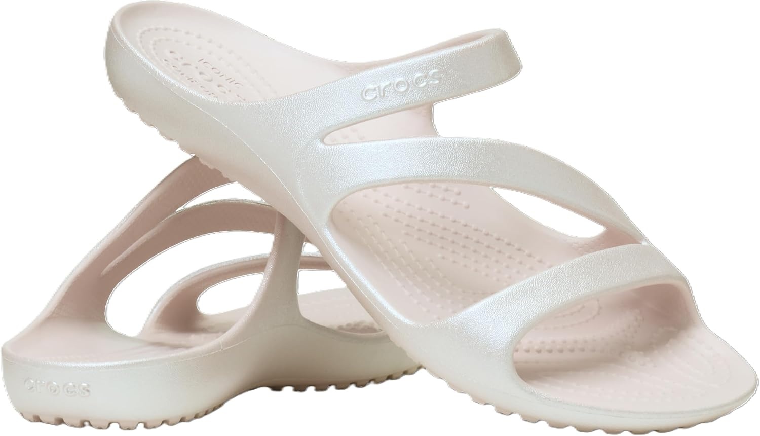 image:imageCrocs Womens Kadee II Sandals Casual SandalsShimmer Quartz