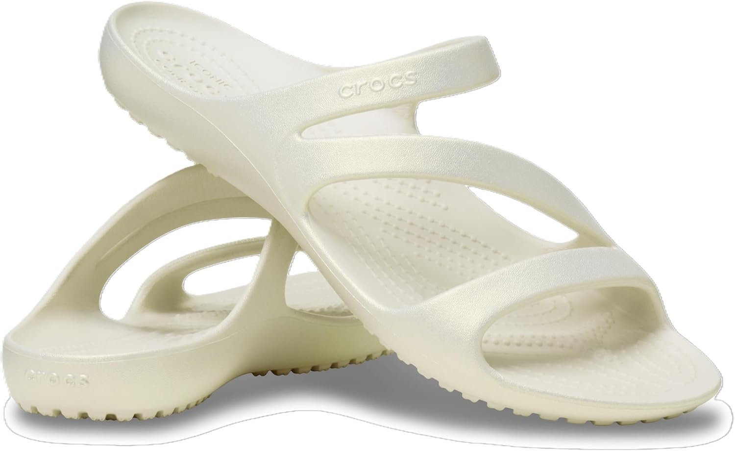 image:imageCrocs Womens Kadee II Sandals Casual SandalsShimmer Stucco