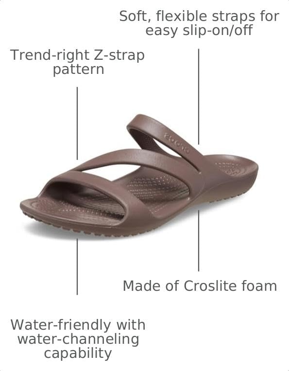 image:imageCrocs Womens Kadee II Sandals Casual SandalsTruffle