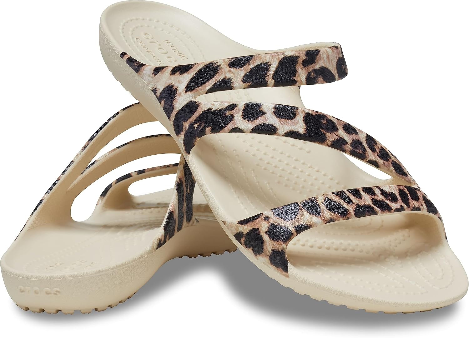 image:imageCrocs Womens Kadee II Sandals Casual SandalsWinter WhiteMulti