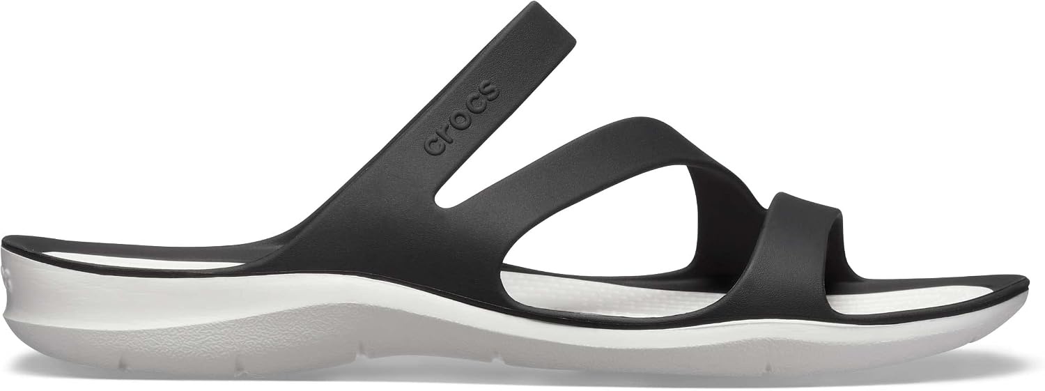 image:imageCrocs Womens Swiftwater SandalsBlackWhite
