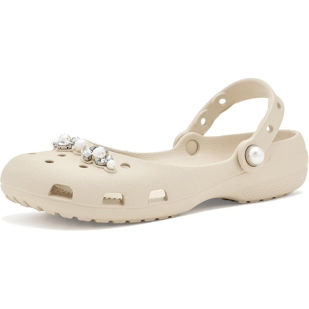 image:imageCrocs Classic Ballet Ballet SlippersFrappe