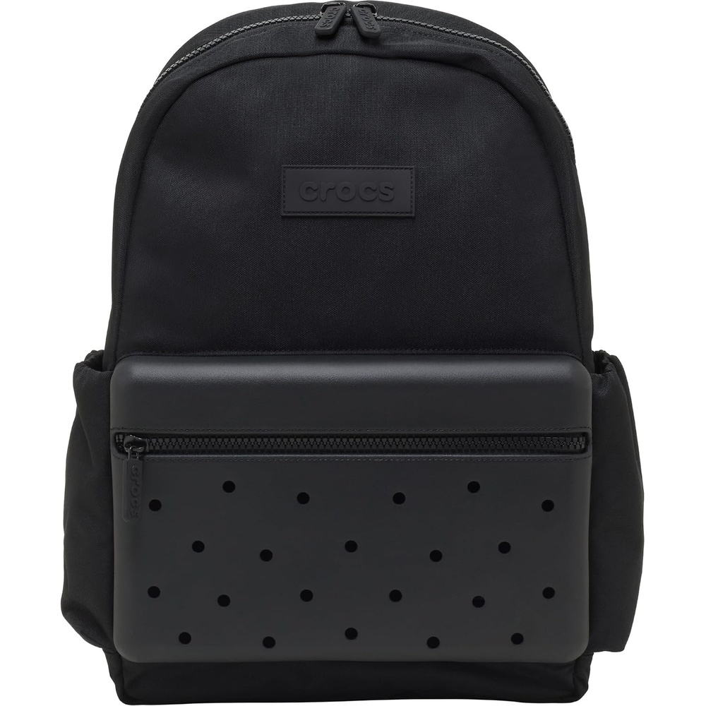 image:imageCrocs Nylon Backpack Personalize with Jibbitz Charms Black One SizeBlack