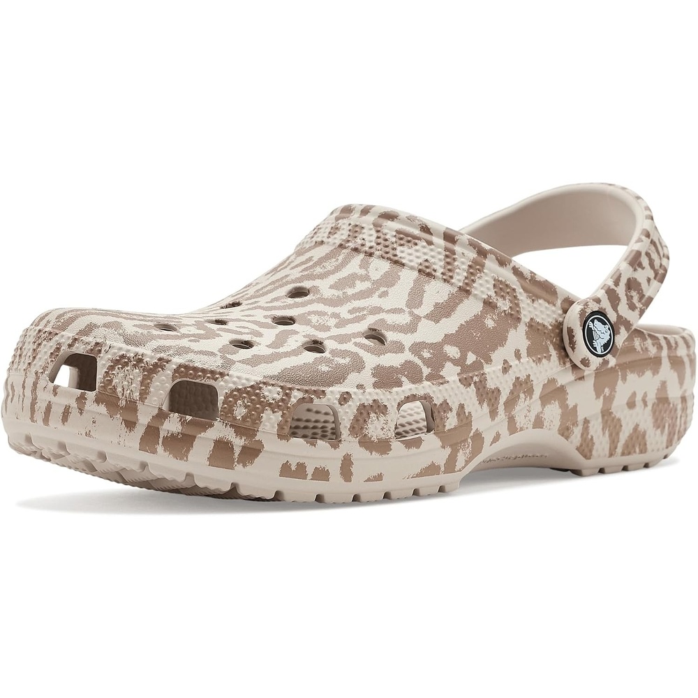 image:imageCrocs UnisexAdult Classic Clog Seasonal Graphic Casual ShoesCocoa Cream