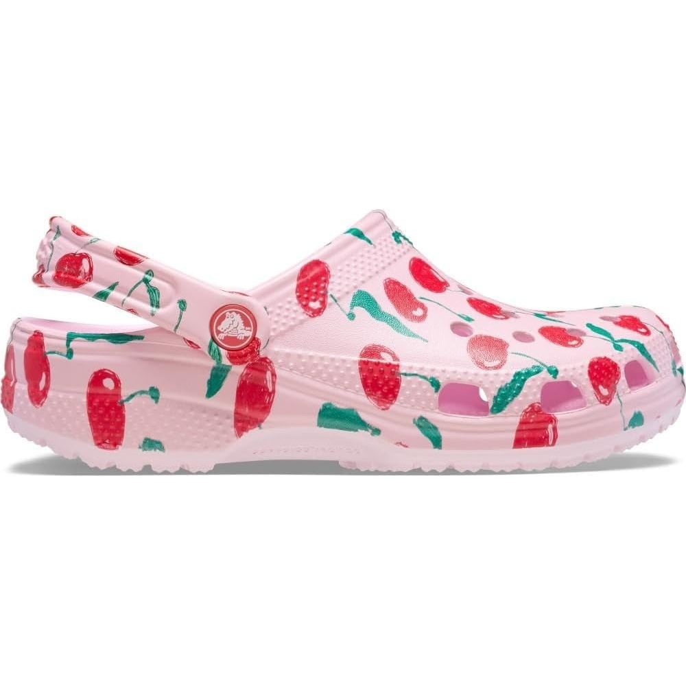 image:imageCrocs UnisexAdult Classic Clog  Seasonal Graphic  Casual ShoesPink MilkCherries