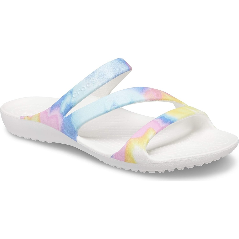 image:imageCrocs Womens Kadee II Sandals  Casual SandalsPastel Tie Dye