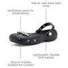 Crocs Classic Ballet, Ballet Slippers(Black 1)